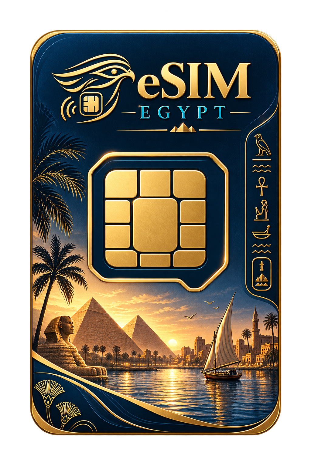 eSIM for Egypt digital eSIM card